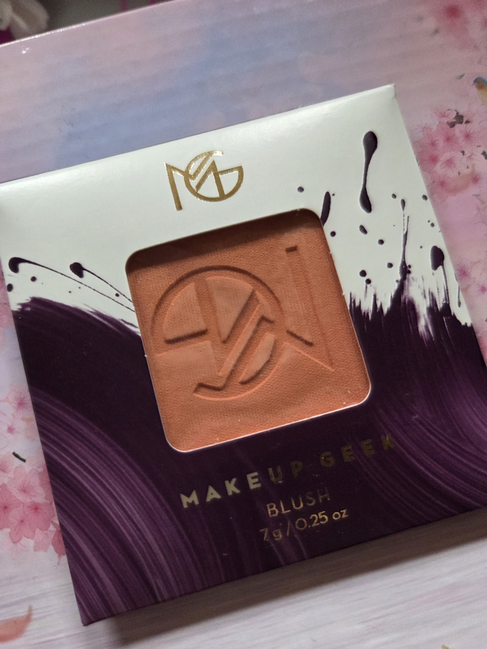 Makeup Geek Blush "Summer Pink" - Soft Warm Peach Cheek Tint